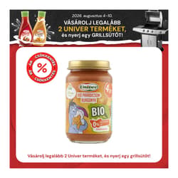 Univer Bio Paradicsom-burgonya Zöldségpüré Bébiétel 4 hónapos kortól
