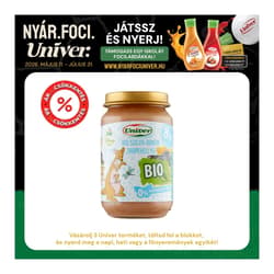 Univer Bio Szilva-banán zabpehellyel Bébidesszert 8 hónapos kortól