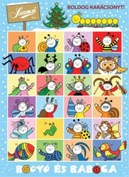 Szerencsi Bogyó & Babóca Advent Calendar milk chocolate