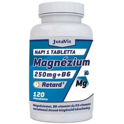 JutaVit Magnézium+B6 +D3 vitamin retard filmtabletta 120 db