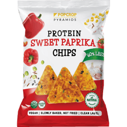 Popcrop Piramids Édespaprikás protein chips