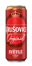 Krušovice Světlé original Czech imports of light beer 4.2%