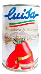 Egész hámozott S. Marzano DOP paradicsomok S. Marzano DOP paradicsomlében (400g)