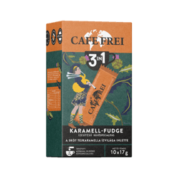 Scottish Caramel-Fudge flavored coffee specialty 3in1 instant coffee 10 sticks