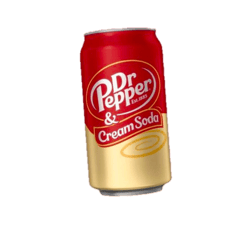 Dr. Pepper USA Cream Soda vaníliás szénsavas üdítőital