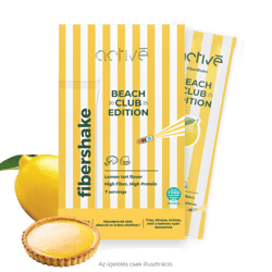 activé Fibershake High Protein Shake Powder with Fiber, Sugar and Sweeteners. Lemon Tart Flavored