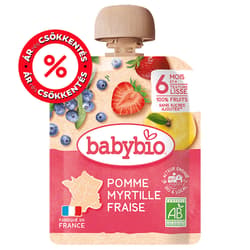 Babybio Alma áfonya eper 6 hónapos kortól