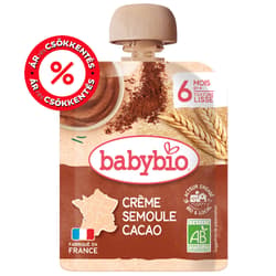BabyBio Kakaós tejbegríz 6 hónapos kortól