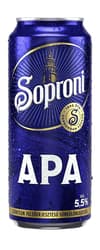 Soproni Óvatos Duhaj APA minőségi világos sör 5,5%