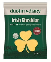 Dublin Dairy Irish Cheddar White érlelt szeletelt sajt