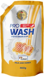 PRO WASH Milk & Honey liquid cream soap