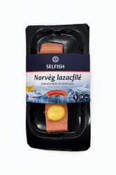 Selfish salmon portion with garlic butter 160g,  microwveable