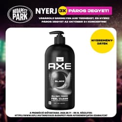 AXE Black tusfürdő, 900 ml