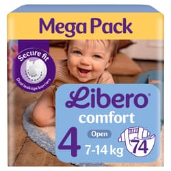 Libero Comfort 4 MEGA PACK nadrágpelenka 7-14 kg (4-es méret)
