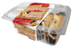 Plum jam snack