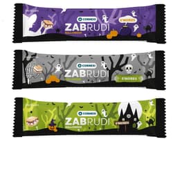 Cornexi Zabrudi Halloween Vaníliaízű töltelékkel töltött, pillecukor ízű, véletlenszerű csomagolásban