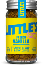 Little's French Vanilla flavour infused decaffeined instant coffee