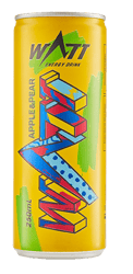 Watt energy drink apple-pear 250 ml