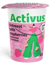 Activus Oatmeal with Raspberries