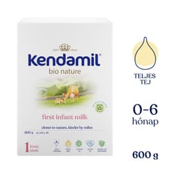 Kendamil BIO NATURE BOX 1 tehéntej alapú anyatej-helyettesítő tápszer újszülött kortól