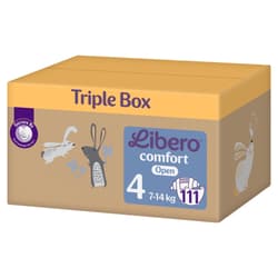 Libero Comfort 4 TRIPLE BOX open diaper 7-14 kg (size 4)