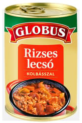Globus rizseslecsó kolbásszal
