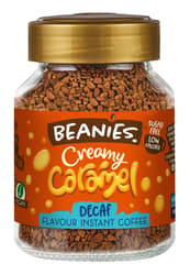 Beanies Krémes Karamell, ízesített instant koffeinmentes kávé