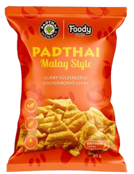 Padthai Malay Style – Curry Spiced Chickpea Chips
