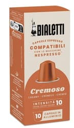 Bialetti Nespresso kompatibilis kapszula Cremoso