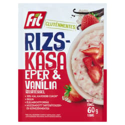 Fit Rice Porridge with strawbery