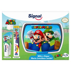 Signal Kids Super Mario gift set with lunchbox