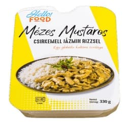 Hello Food Mézes-Mustáros csirkemell jázmin rizzsel