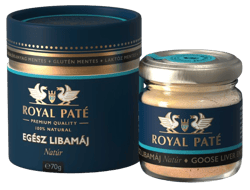 Royal Paté Prémium Egész Libamáj - Natúr