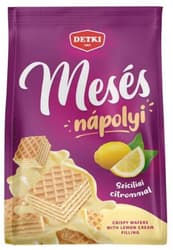 Detki Mesés Nápolyi citromos krémmel