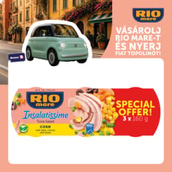 Rio Mare Insalatissime tonhalsaláta corn 160g*3