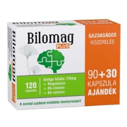 Bilomag Plus Ginkgo Biloba 110 mg kapszula 120 db
