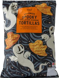 Marks & Spencer borzongatóan szellemes tortilla chips