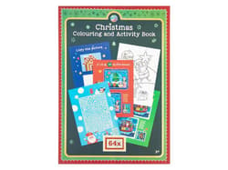 XMAS Colouring & Activity Book A4, 64 pages