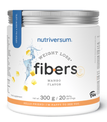 Nutriversum Weight Loss Fibers diétás rost italpor mangó