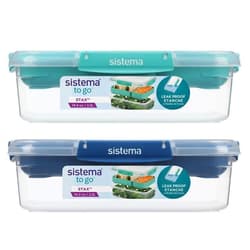 TO GO STAX food storage container with separate compartments