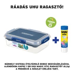 Sistema TO GO STAX Ételtároló doboz külön rekeszekkel 1 db