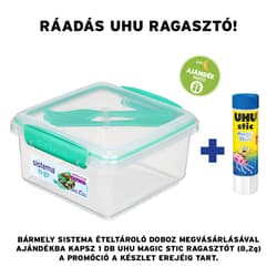 Sistema TO GO Ételtároló doboz evőeszközzel 1 db