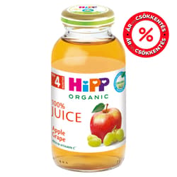 Hipp BIO Alma-szőlő gyümölcslé, 4 hónapos kortól