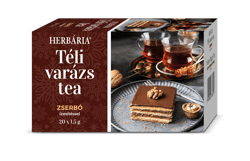 Herbária Winter Magic tea - Zserbó flavored fruit tea, in tea bags