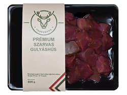 Red deer goulash meat