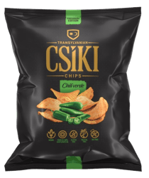 Csíki Chips Chili verde