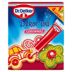 Dr. Oetker Dekor Toll cukormáz 4 pasztell színben