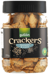 Gullon Cracker Chia magos,  Quinoás