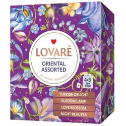 Lovaré Assorted Oriental teas, 4 flavours, 32 sachets