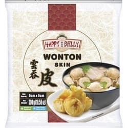 HAPPY BELLY Wonton Pastry 9 cm